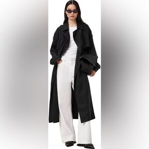 Black Women’s Trench Duster